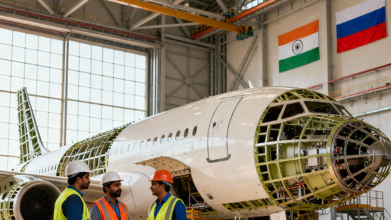 India and Russia Partner to Build Passenger Jets in India