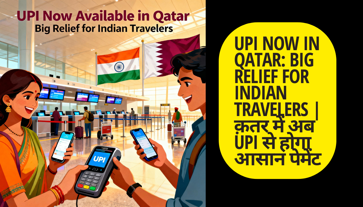 UPI Now Accepted in Qatar (क़तर में अब चलेगा भारत का UPI) 2025