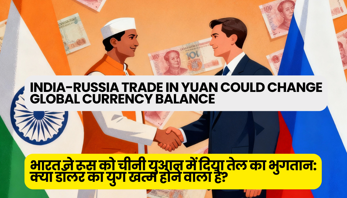 India-Russia Trade in Yuan Could Change Global Currency Balance 2025