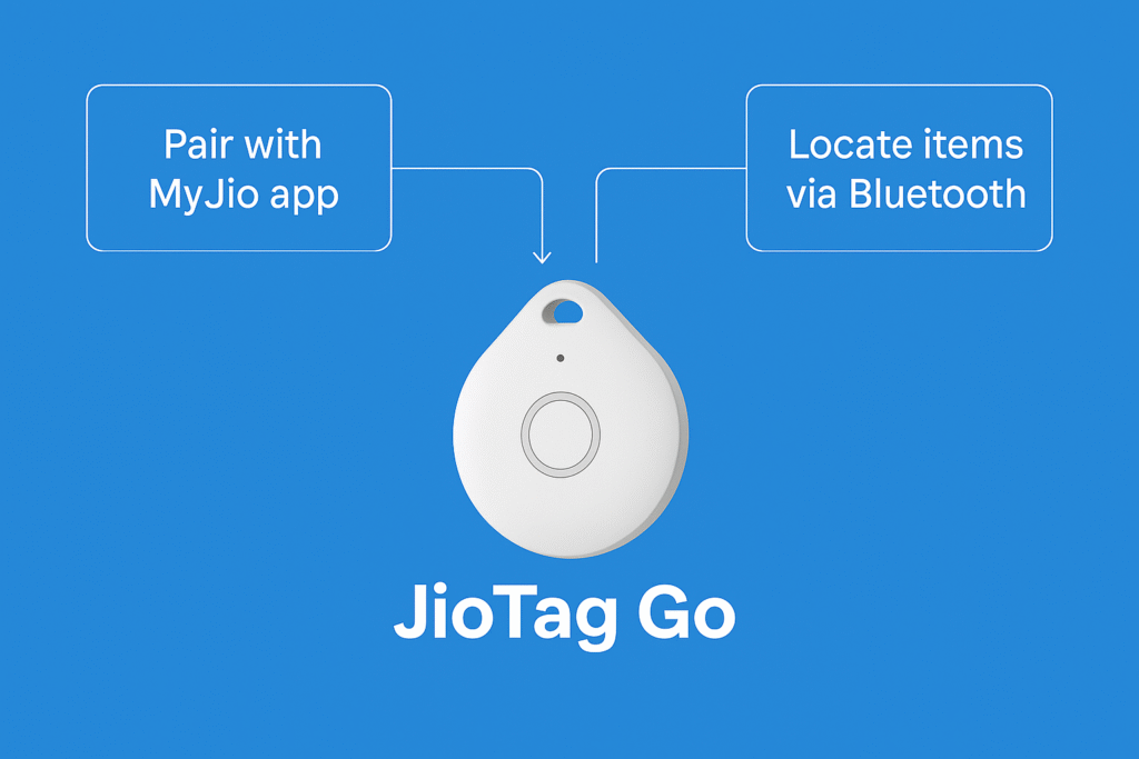JioTag Go pairing