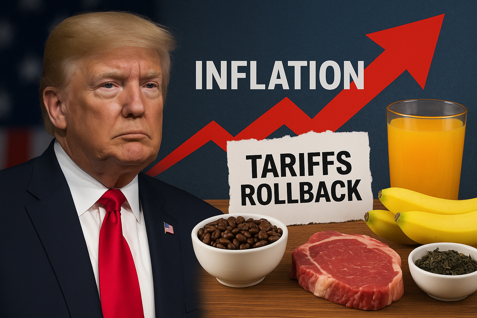 Trump Rolls Back Food Tariffs as US Inflation Rises — क्या बदलेगी अमेरिकियों की किस्मत?
