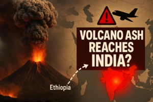 Hayli Gubbi Volcano :Why India Is Monitoring Volcano Eruption in Ethiopia