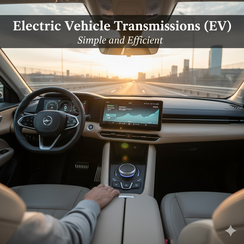 Electric Vehicle Transmissions (EV): Simple and Efficient