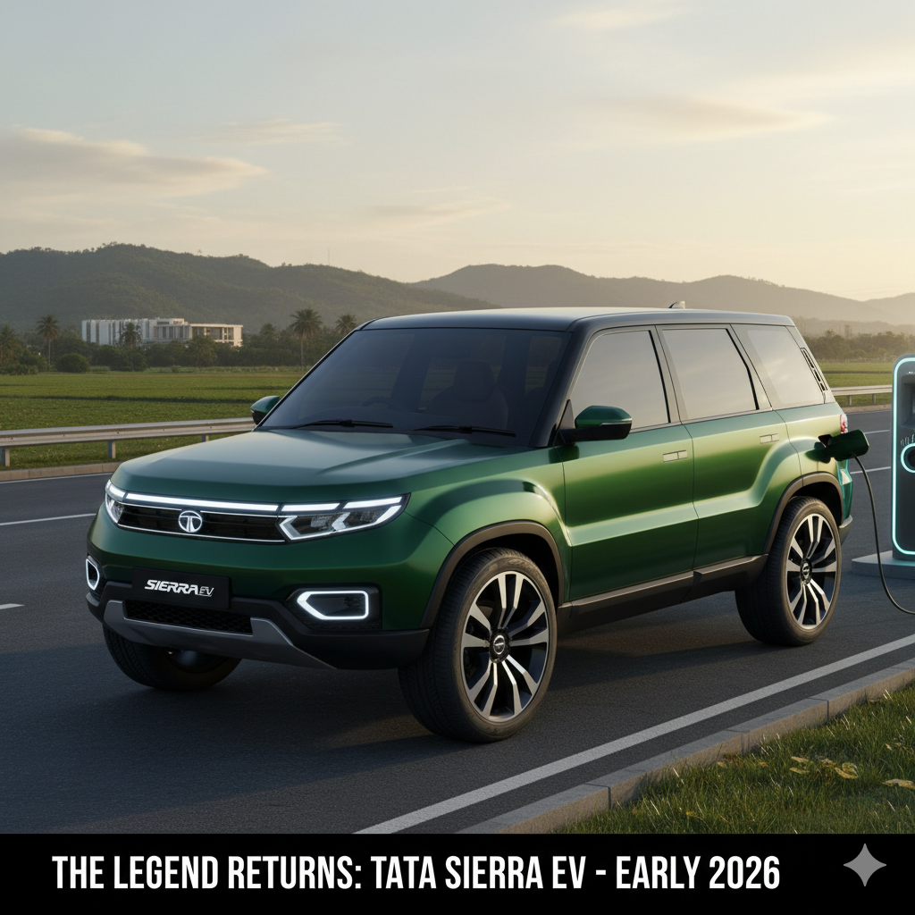 Tata Sierra (ICE & EV): Iconic Design Meets Innovation