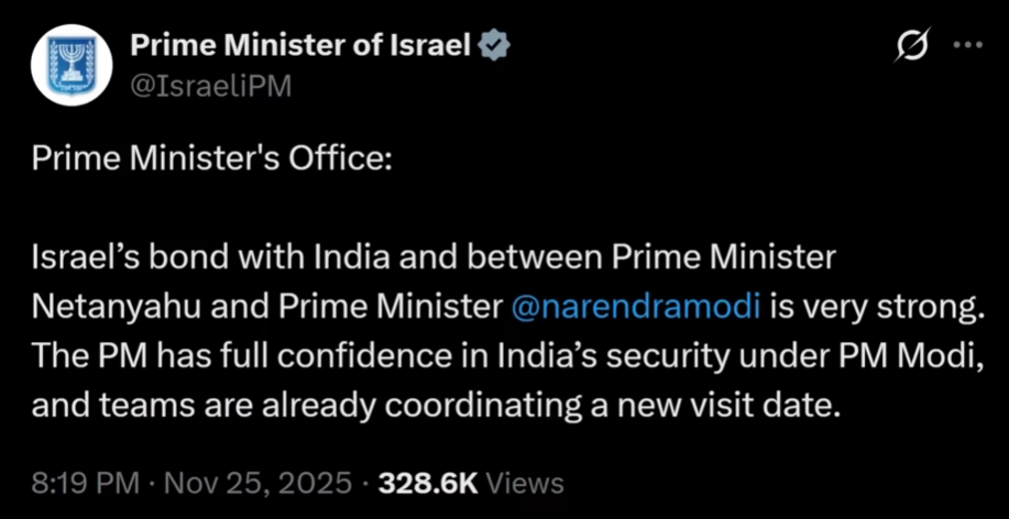 Confidence in Indian Security