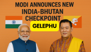 India-Bhutan Ties Deepen: PM Modi Announces New Gelephu Checkpoint and Hydroelectric Project