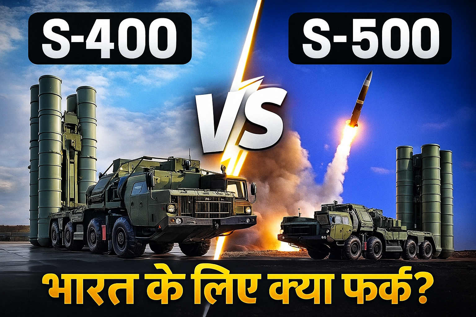 S-400 vs S-500: Russia Most Powerful Anti-Missile Systems Explained for India